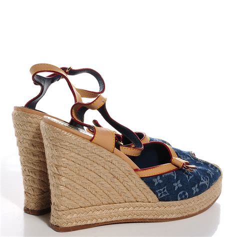 louis vuitton womens espadrilles|louis vuitton wedges.